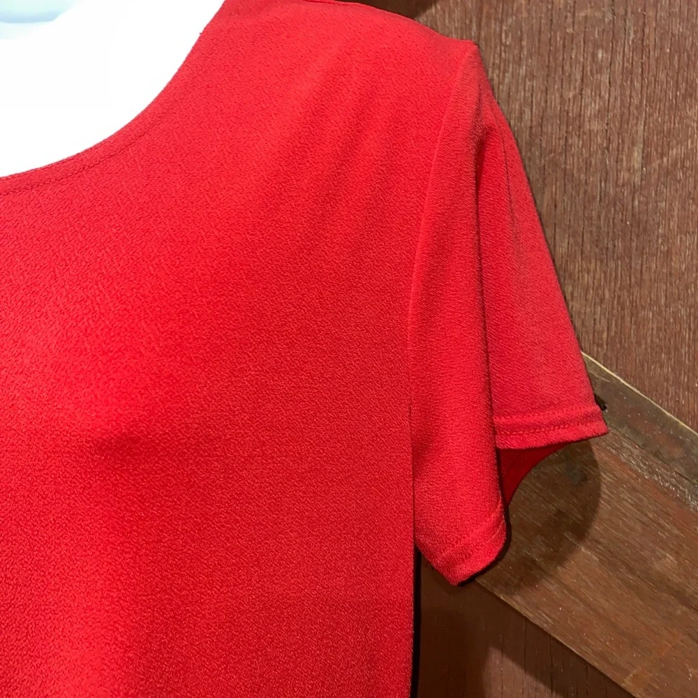Coldwater Creek Long Maxi Red Dress Stretch, Petite Small, Perfect for h… - Picture 2 of 10